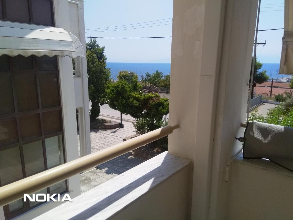 Seaview To Olympus, Sunny, Cosy Apartment Nea Michaniona Exteriér fotografie