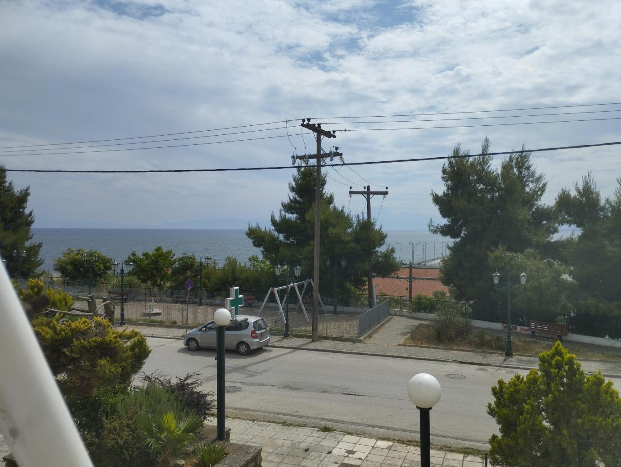 Seaview To Olympus, Sunny, Cosy Apartment Nea Michaniona Exteriér fotografie