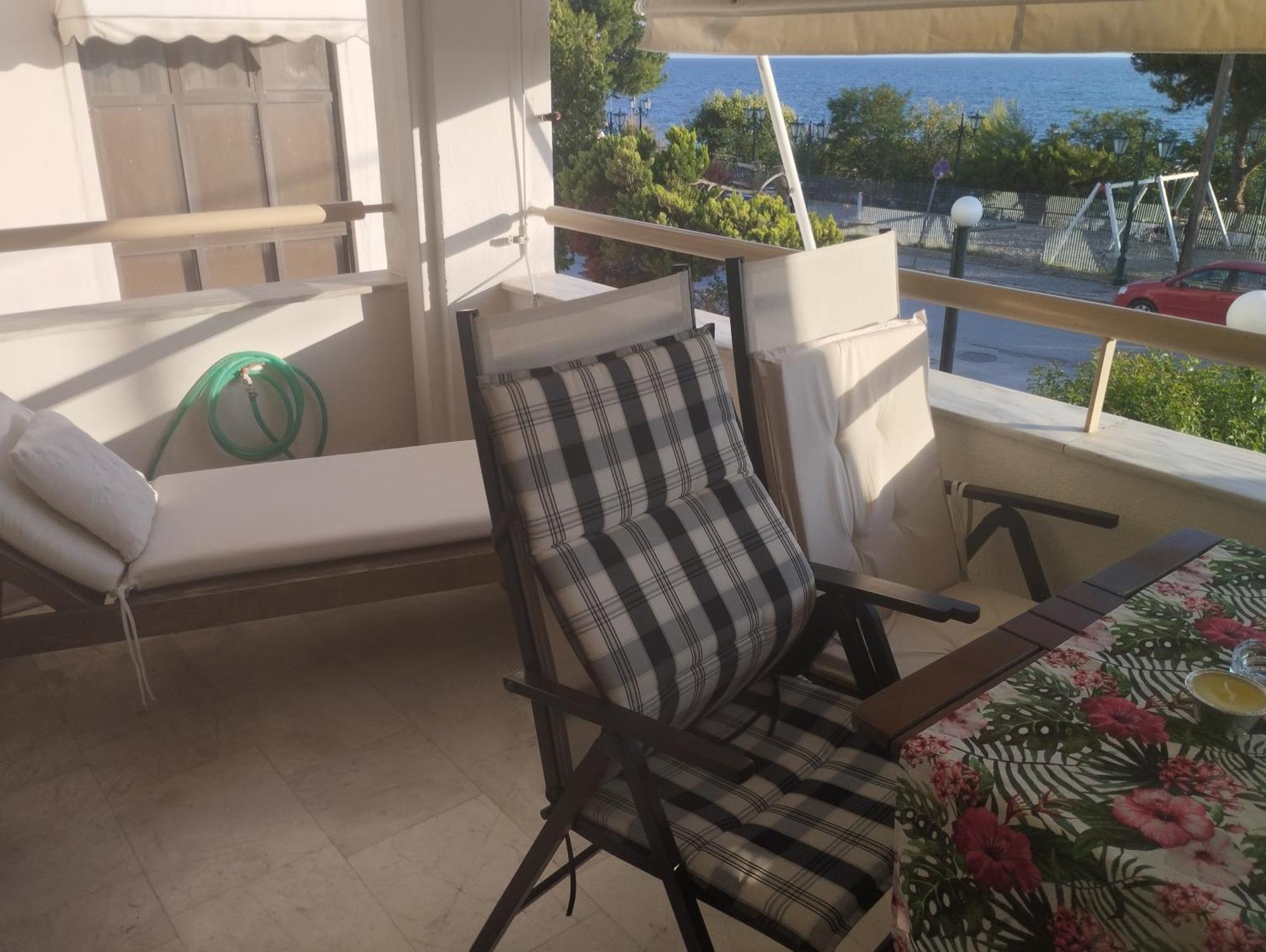 Seaview To Olympus, Sunny, Cosy Apartment Nea Michaniona Exteriér fotografie